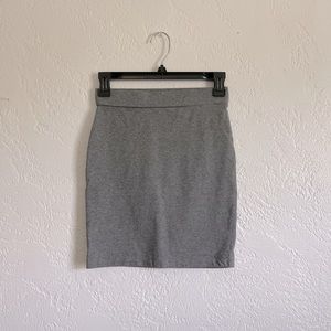 Grey forever 21 small pencil skirt